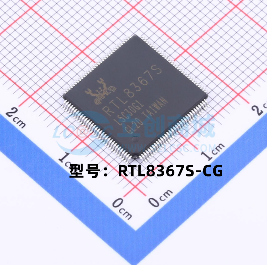 全新原装 RTL8367S-CG 封装LQFP-128 RTL8367S 千兆交换机芯片