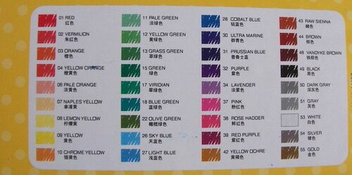 真彩单色单支六角油画棒2966A   2966a 蜡笔 单支蜡笔 记号蜡笔