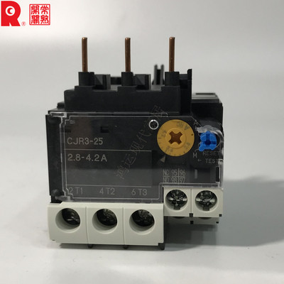常熟开关热过载继电器CJR3-25R-2.8-4.2A配CK3-09/12/18/25接触器