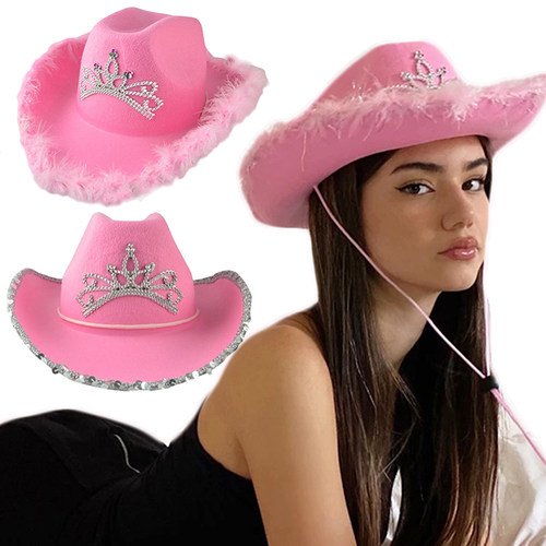 WesternCowboyapPinkgl