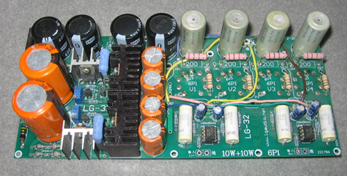 电子管推挽功放板倒相大
