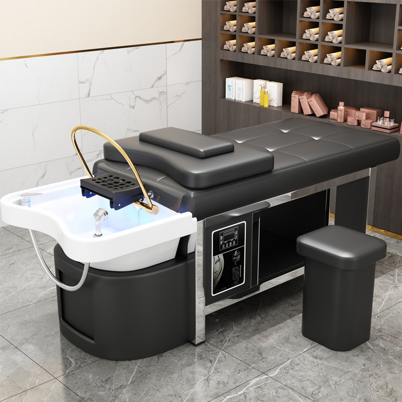泰式洗头床美发美容发廊理发店专用按摩水循环养发头疗床顺丰包邮