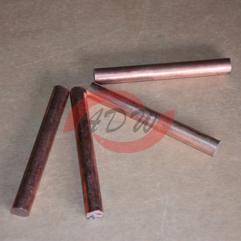 T2紫铜棒 红铜棒 电极铜 导电紫铜 纯铜棒 铜棒 铜材3mm 4mm 5mm