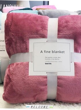 Fleece Blanket Coral Bed Blankets Fuzzy Soft Flannel Sheets1