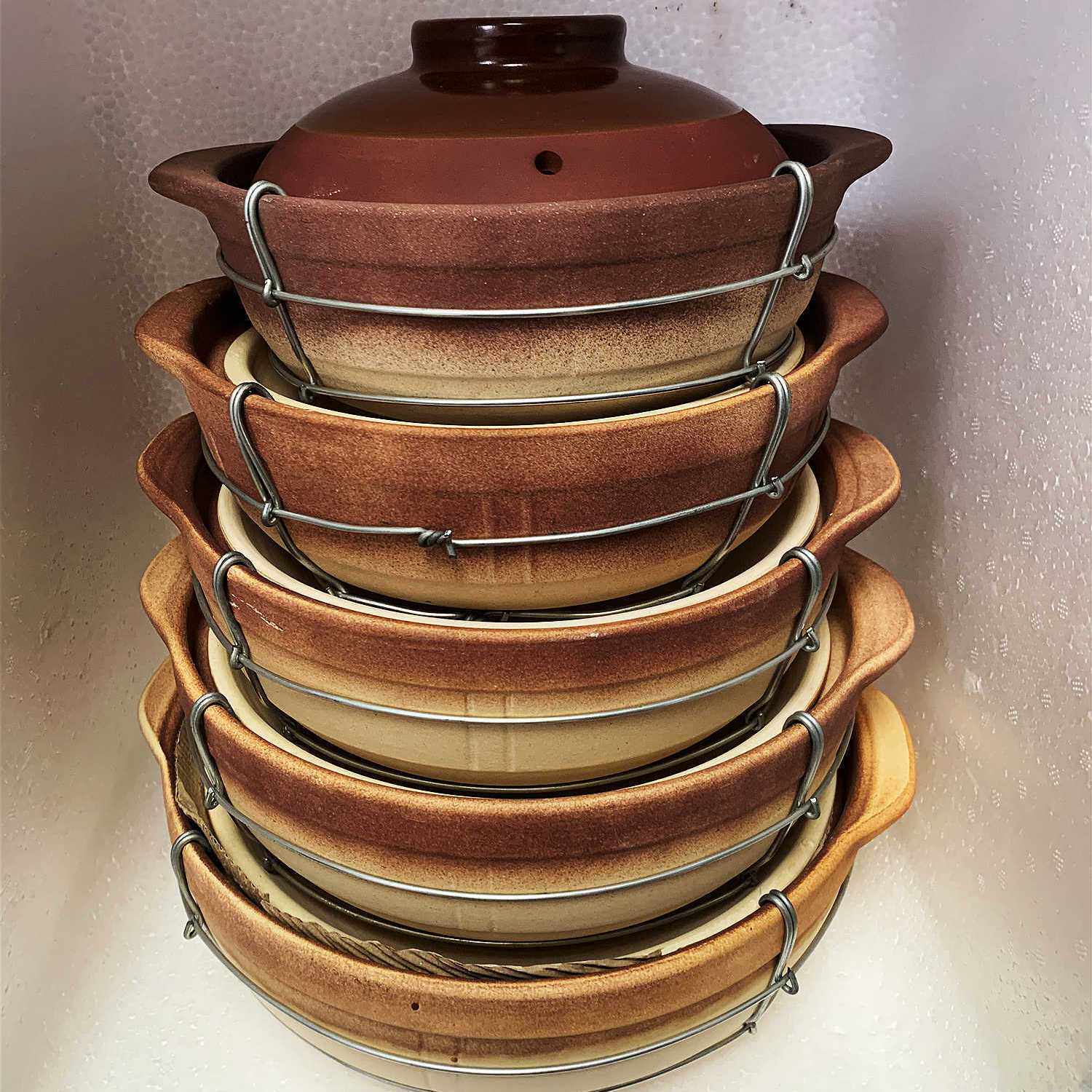 绑粗铁丝耐高温打边炉牛腩火锅砂锅煲仔饭黄焖鸡家用商用燃气碳火