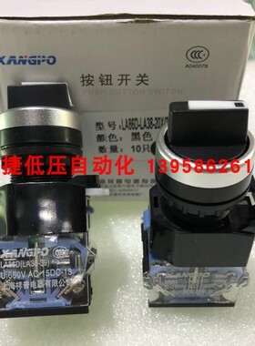 祥普 正 LA86D-LA38-11X2/203 LA38-20X3/203 转换开关 银点铜件