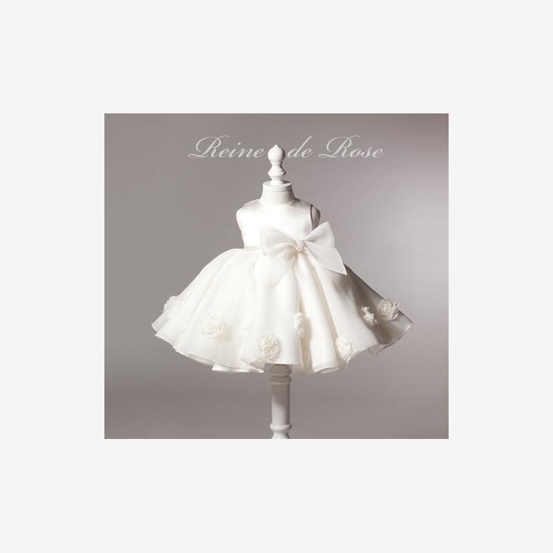 高档儿童礼服婚纱裙 韩版女童蓬蓬公主演出服花童