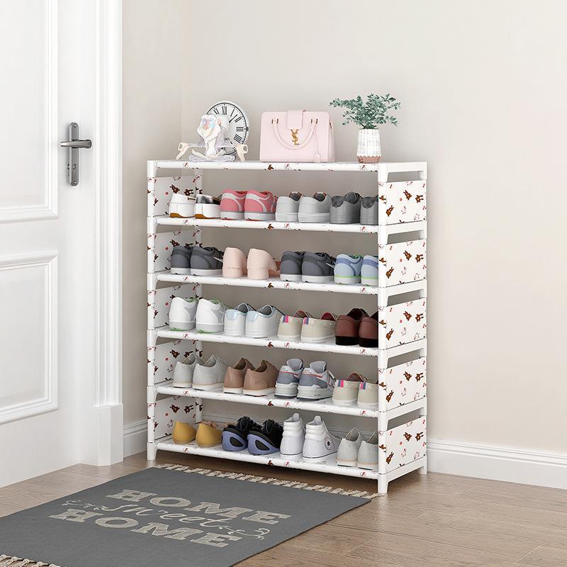 简易鞋架加固多层组装约