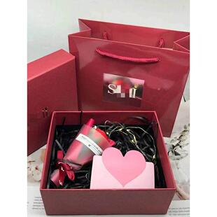 SK2神仙水礼盒小灯泡大红瓶大号包装盒礼品盒手提袋纸袋