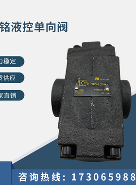 液控单向阀DFY-L20H2 DFY-L10H2 DFY-L32H2 DFY-L20H1 DFY-L10H1