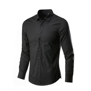 5XL Mens Casual Shirts Slim Fit Dress Shirt for Men大码衬衫
