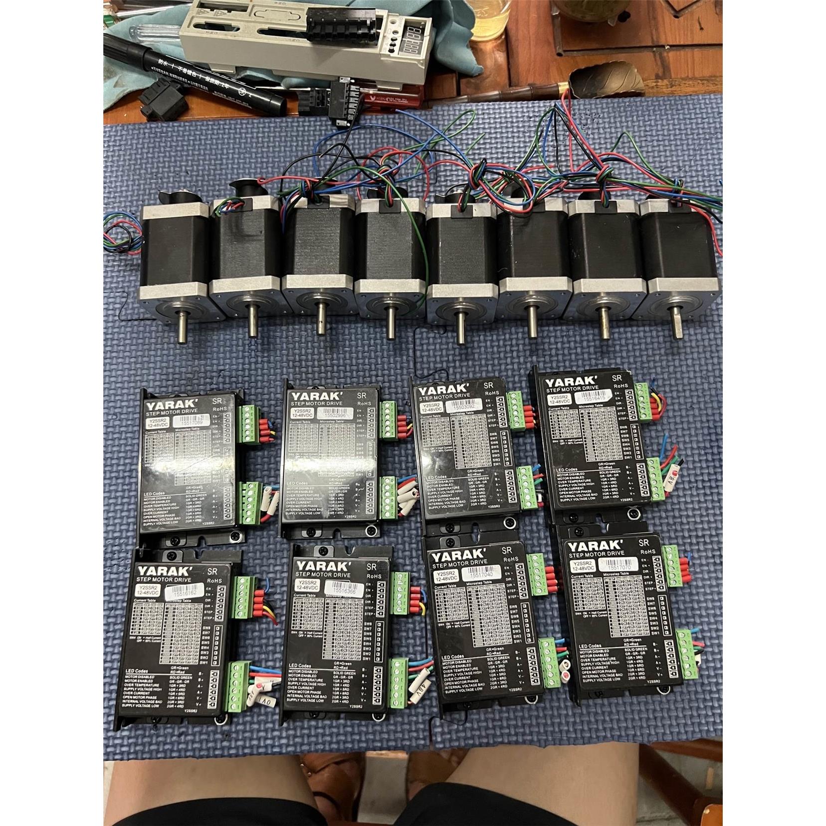 释迦自动化闲置拆机，YARAK信浓42步进，驱动Y2SSR2