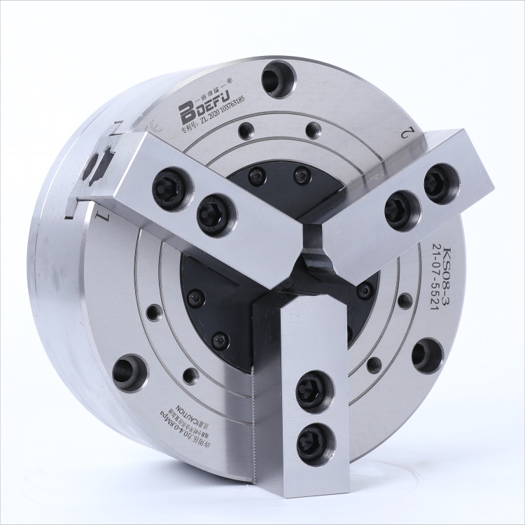 倍得福新款气动卡盘中实