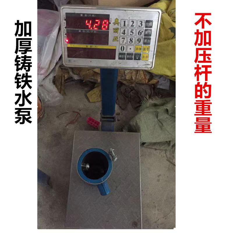 铸铁家用手压泵井水农田