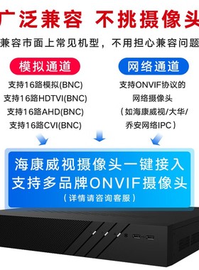 海康威视DS-7932HQH-K4 32路模拟高清硬盘录像机4盘位XVR监控主机