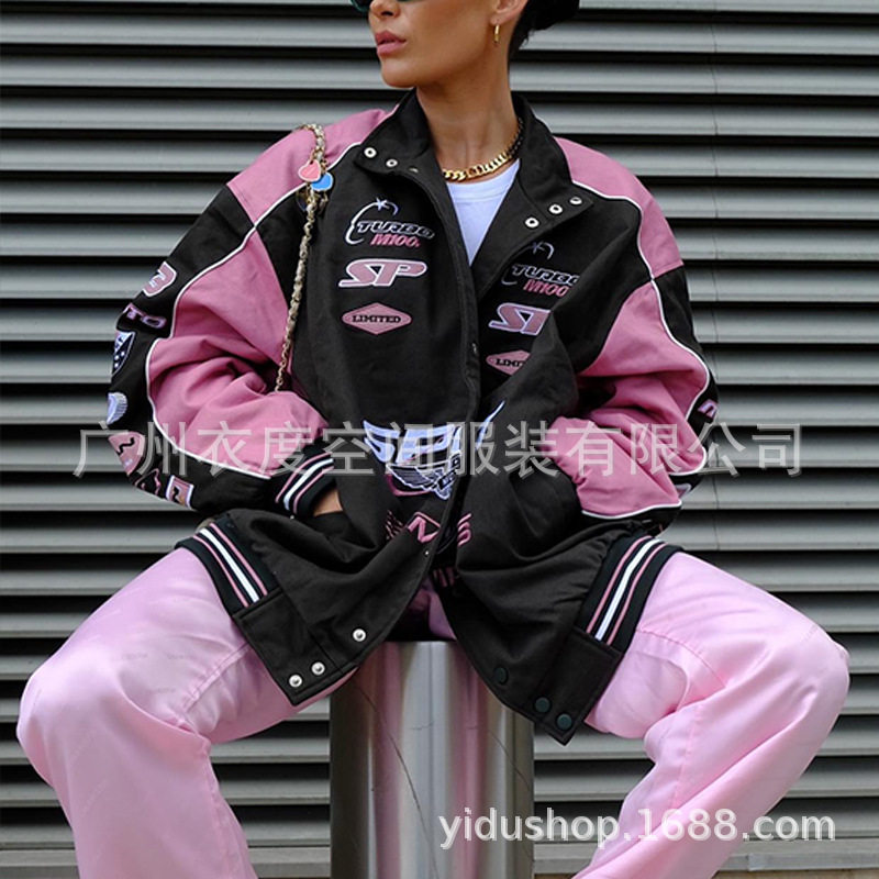 2023春秋新款跨境夹克女