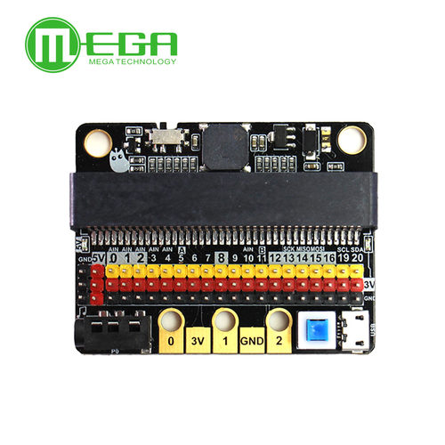 Microbit扩展板 IOBIT V2.0 micro:bit卧式转接板中小学入门