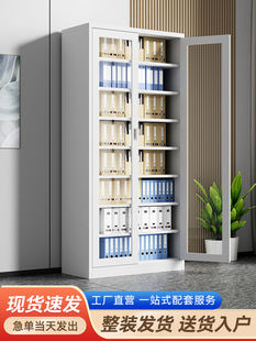 凭证柜资料档案柜会计财务通玻钢制合同专用储物铁皮办公室文件柜