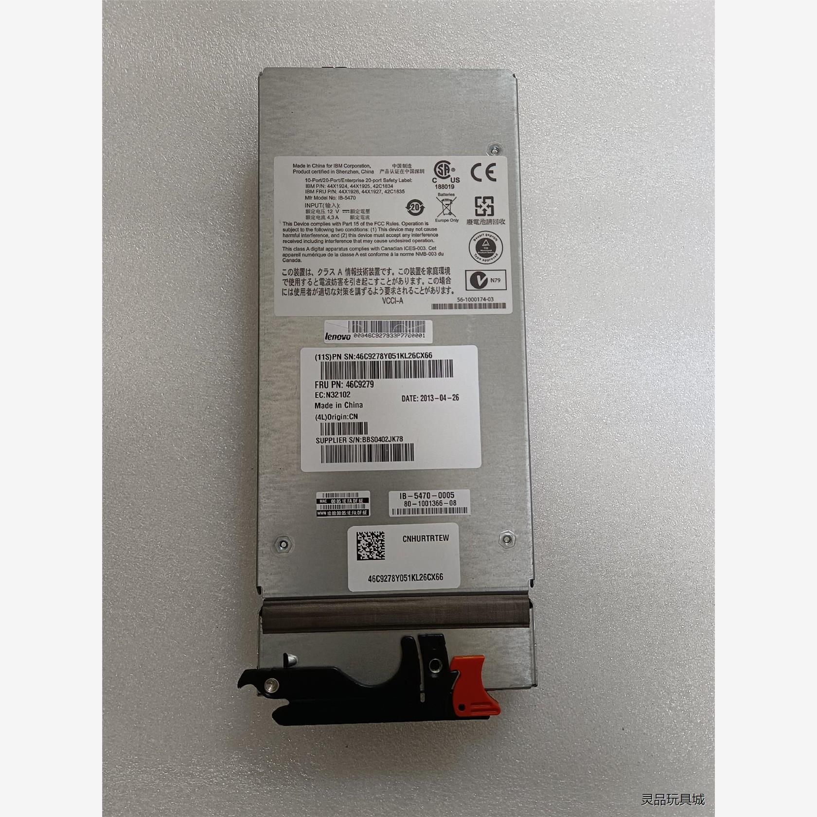 全新二手全新备件光通道交换模块8GB  6口模块  fru:46C9议价商品