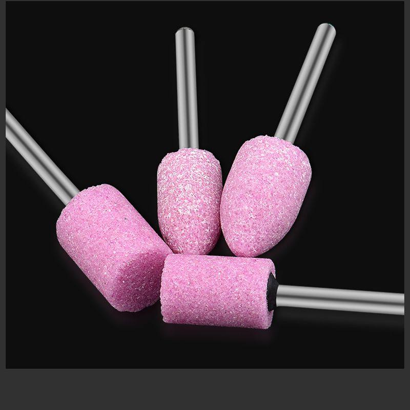 圆球形砂轮磨头3mm球型火石仔红刚玉小电磨头圆头圆形电动打磨头*