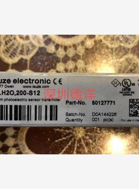 全新劳易测LSS 55.H2O,200-S12 50127771 Leuze库存现货正品议价