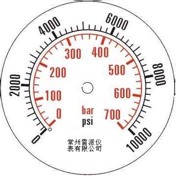 压力真空表 压力表 真空表 -1-4bar -1-7bar 0-1.4bar 0-20psi