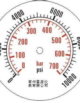压力真空表 压力表 真空表 -1-4bar -1-7bar 0-1.4bar 0-20psi