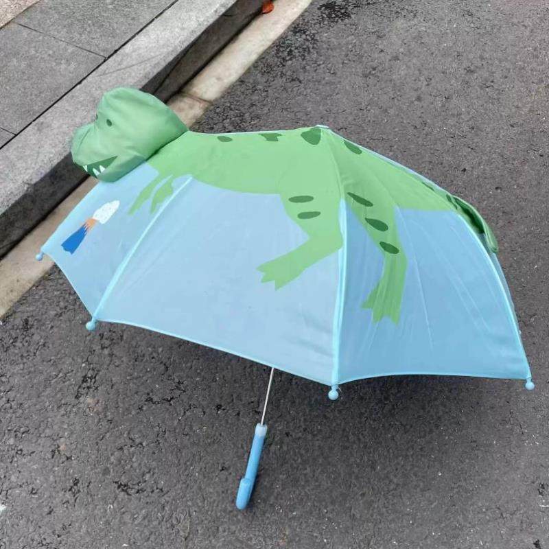立体恐龙儿童雨伞兔子鲨鱼雨伞长手柄晴雨伞遮阳伞防雨卡通小雨伞,居家日用,伞,淘宝优惠券,粉丝福利购,淘宝优惠卷