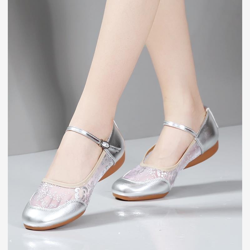 杨丽萍广场舞鞋女夏季软