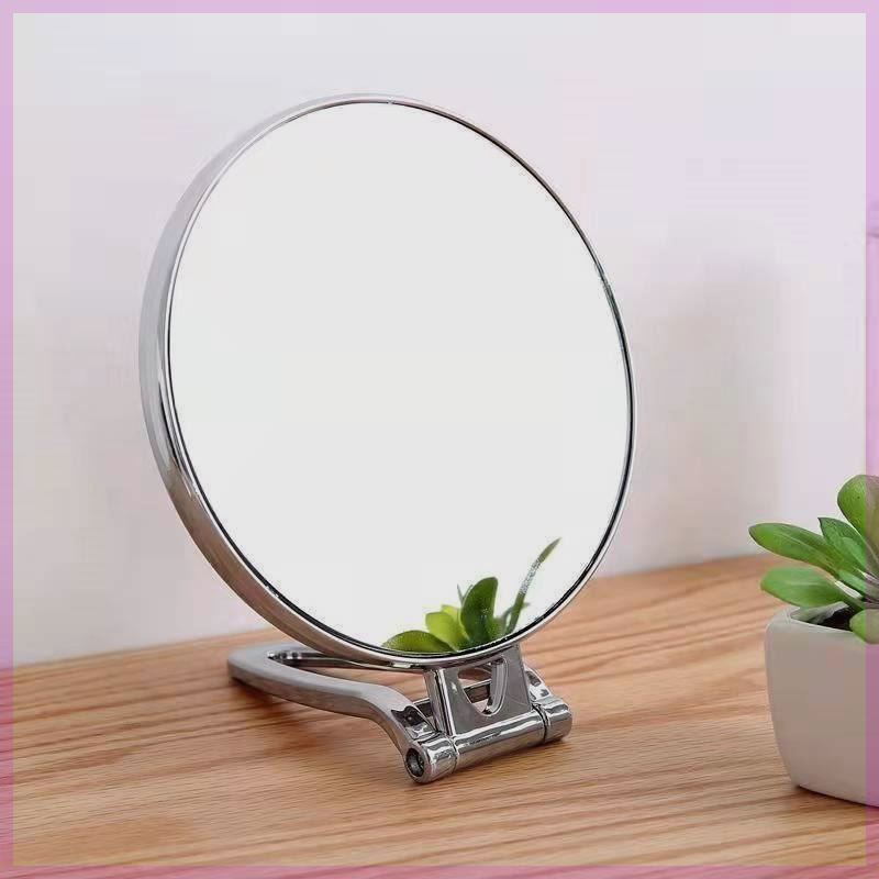 高清20倍15倍放大化妆镜吸盘双面镜子放大化妆镜学生梳妆台式随身