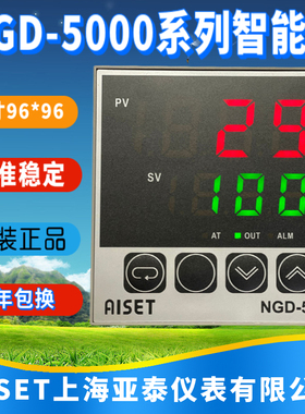 AISET上海亚泰仪表NGD-5000 5011V 5400V 5401V 5411V智能温控仪