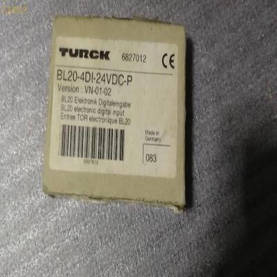 【工控数码】现货TURCK模块 BL20-4DI-24VDC-P 6827012议价议价