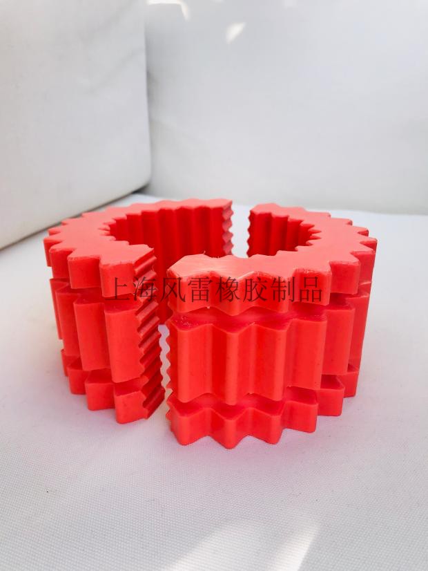 橡胶齿轮齿轮联轴器胶齿弹性体胶齿联轴器11H\10H\9H\8H\7H\6H