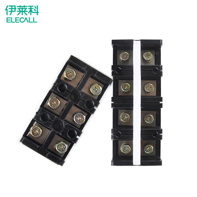 伊莱科 接线端子排电线连接器接线盒TB1503 TC603连接排接线柱大