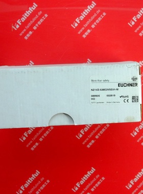 议价Euchner 089905 安士能安全开关 NZ1VZ-538E3VSE04-M