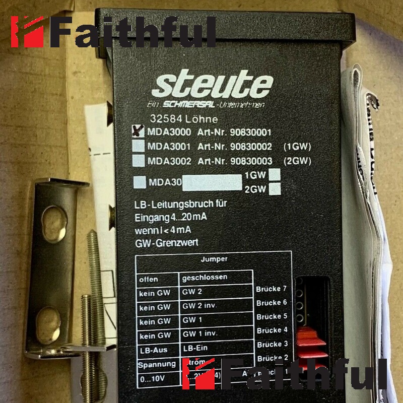 Schmersal Steute 90830001施迈赛安全继电器 MDA3000 90839054