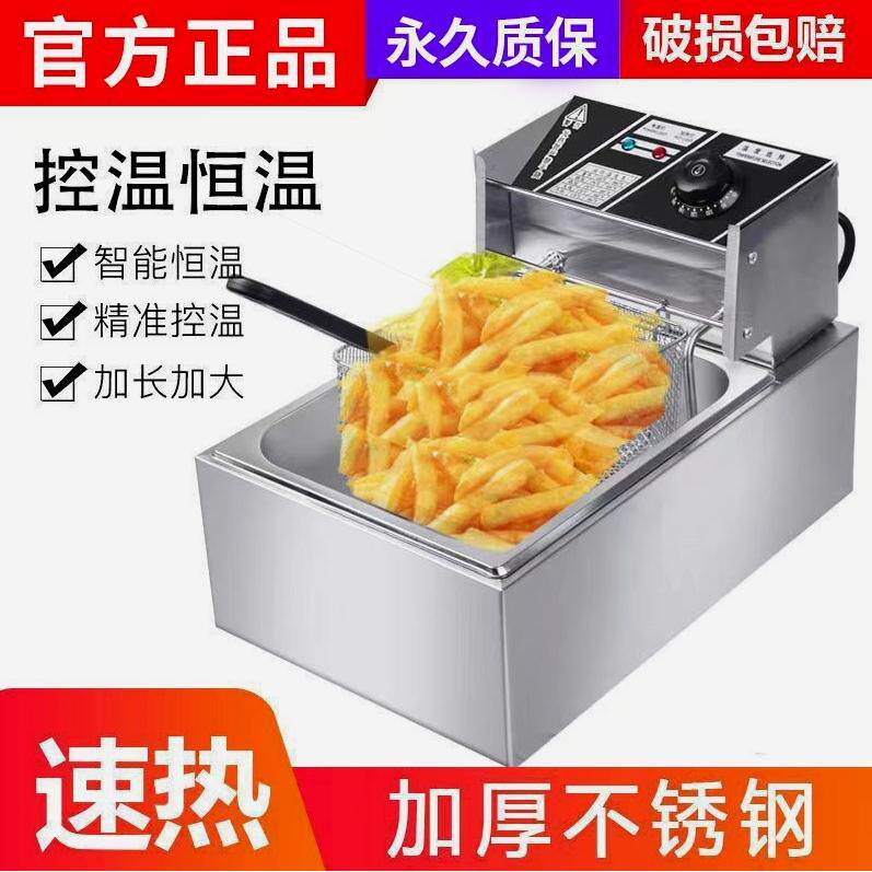 德国进口电炸炉油炸锅商用炸鸡腿叉骨炸薯条摆地摊洋芋家用炸串油
