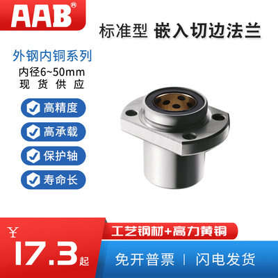 外钢内铜嵌入式切边法兰