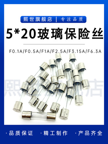 只玻璃保险丝管车载点烟