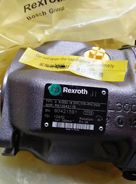 包邮德国力士乐变量柱塞泵R910945178;A10VSO18DFR1-31R-PPA12N00