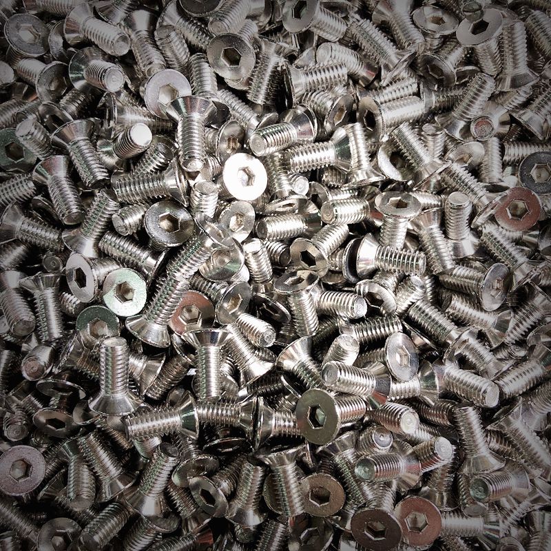 不锈钢沉头内六角螺丝平