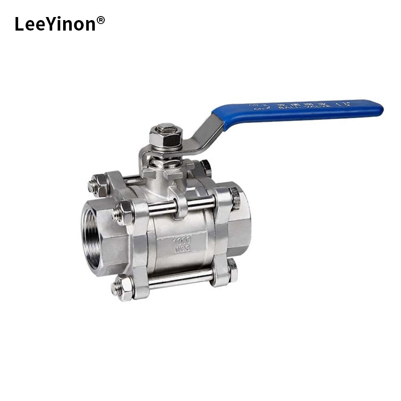 不锈钢三片式球阀内螺纹