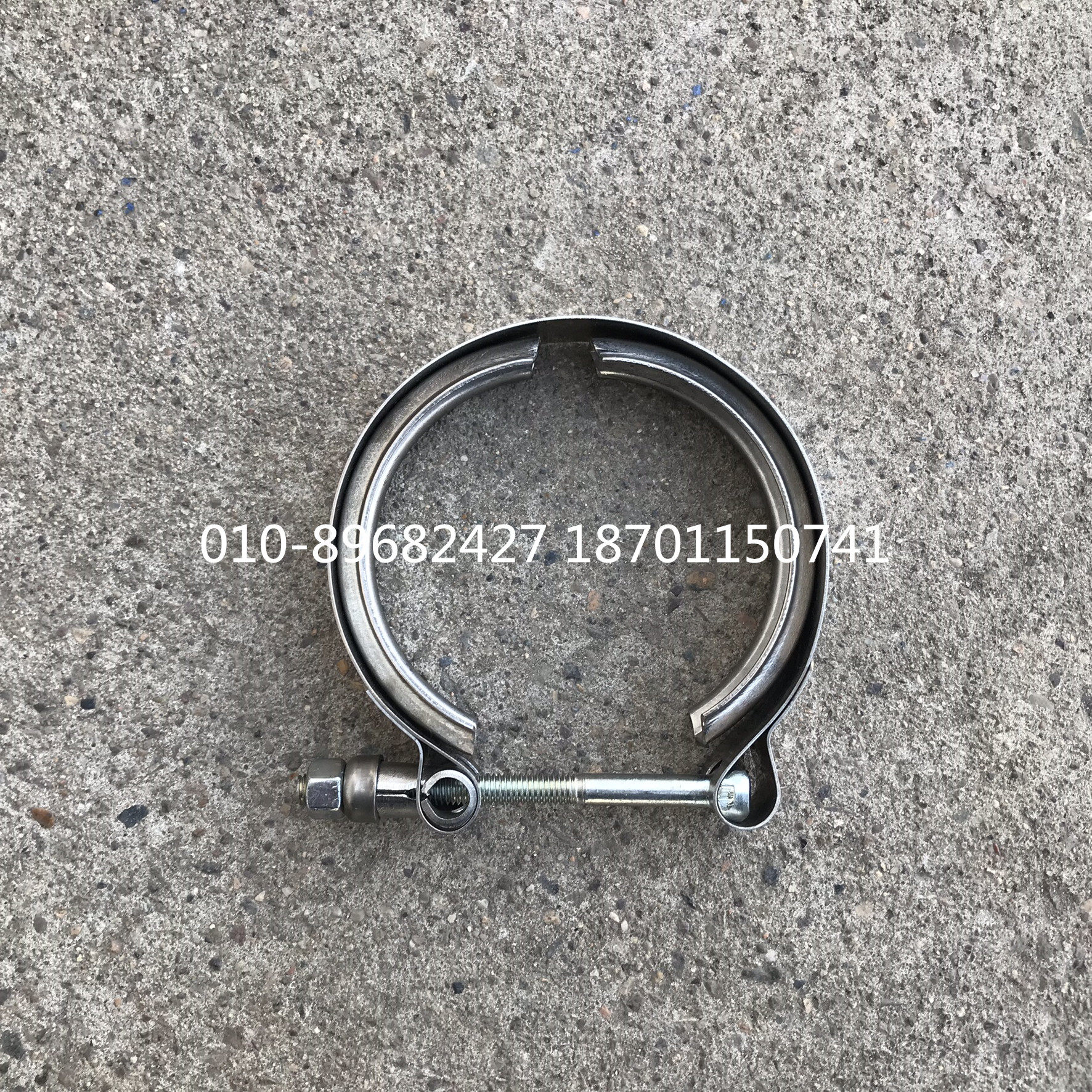 潍柴增压器卡箍适用于福田戴姆勒欧曼汽车卡子潍柴增压机夹子卡箍