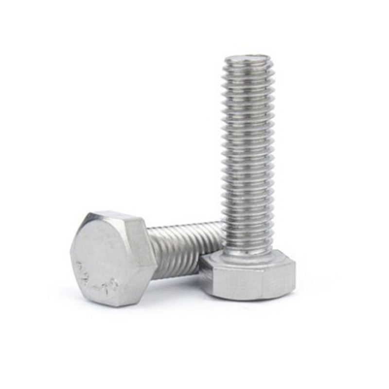 不锈钢外六角螺丝头栓方