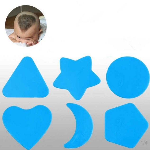 婴儿理发器 宝宝理发模型 个性模块 儿童发型造型模具模卡六个装