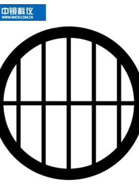 中镜科仪50至150目支撑型平行铜网 （不带碳膜）透射电镜TEM载网