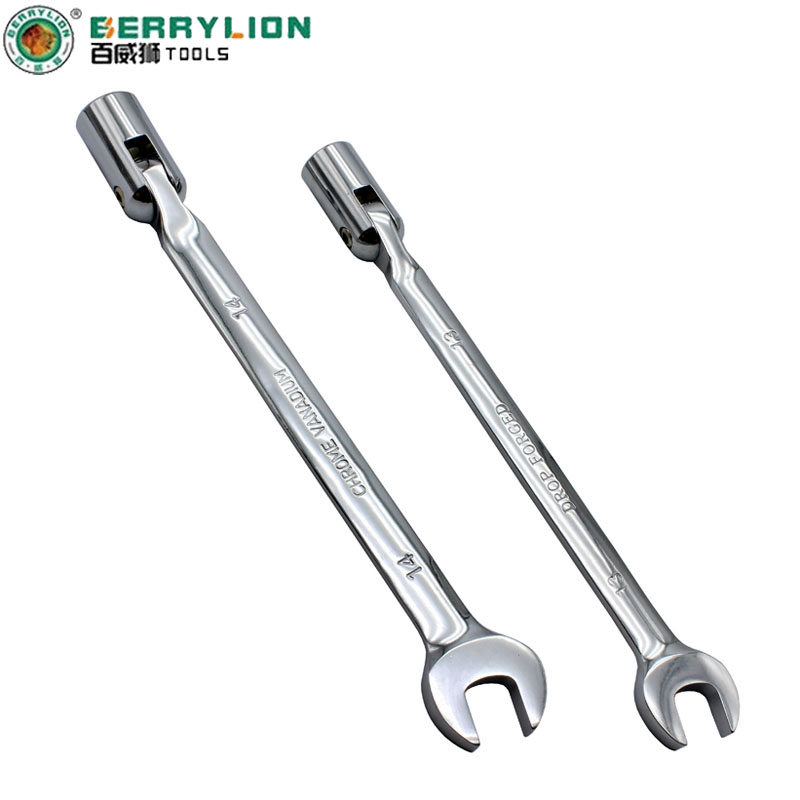 百威狮活动头套筒两用扳手8-22令卜扳手套筒开口梅花扳手汽修工具