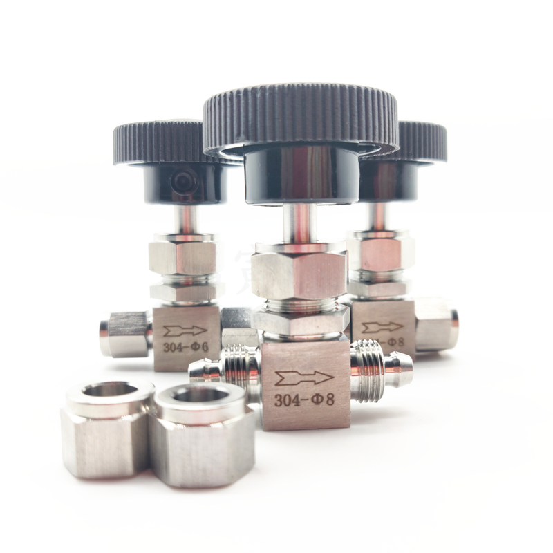 不锈钢快拧针阀四氟软管