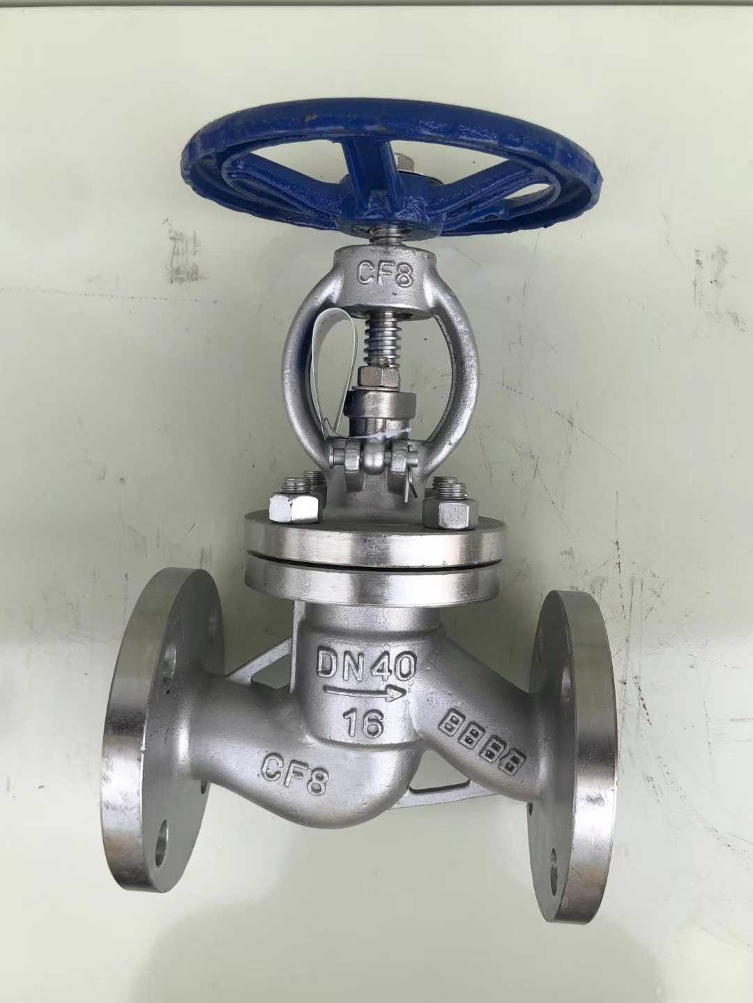 不锈钢截止阀 J41W—16p/25p法兰截止阀阀 蒸汽阀