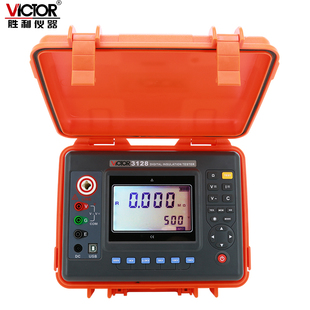 胜利VC3128高压绝缘电阻测试仪绝缘电阻表摇表数字兆欧表